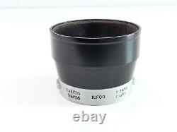 Genuine Leitz Leica Iufoo Lens Hood For 135mm Elmar 90mm Elmarit Zz57
