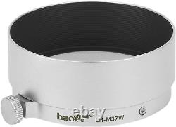 Haoge LH-M37W Metal Lens Hood Shade for Leica Leitz Elmar 3.5cm 35mm f3.5 A36