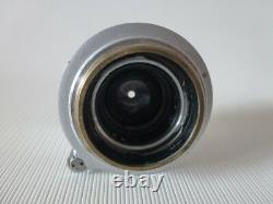 Industar-22 Zorki 1948 50mm f/3.5 Leitz Elmar Soviet Copy Lens M39 for FED-Zorki
