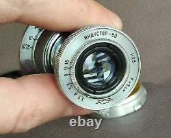 Industar 50 1 3,5 Vintage Lens mount M39 USSR Copy Leitz Elmar Canon Sony Leica