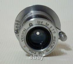 Industar-50 50mm f/3.5 Leitz Elmar Soviet Copy Collapsible Lens M39 Zorki Leica