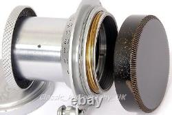 LEICA L39 / LTM BRASS-Black-Paint Lens Cap LEITZ for Summicron SUMMAR Elmar 5cm