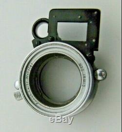 LEICA LEITZ ELMAR 5cm (50mm) 13.5 with NOOKY near focusing device For Parts