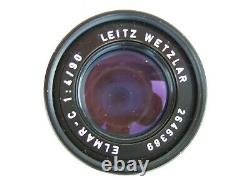 LEICA (LEITZ) ELMAR-C 90mm f4 LENS. M BAYONET. GERMAN MADE. (FILM & DIGITAL)