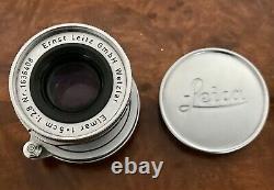 LEICA Leitz Elmar 50mm f/2.8 Collapsible L39 Screw Mount Lens
