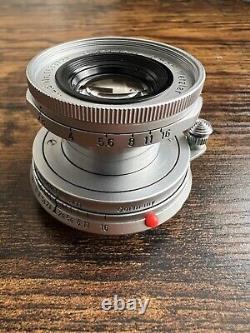 LEICA Leitz Elmar 50mm f/2.8 Collapsible L39 Screw Mount Lens