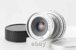 LEICA? Leitz Elmar M 50mm f3.5? 3rd? Silver Lens From JAPAN 106