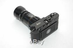 LEICA M4-2 35mm Camera PLUS Leitz Wetzlar-Tele-Elmar 135mm F/4 Lens