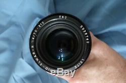 LEICA R Elmar R 70-210mm lens with Leitz leather pouch