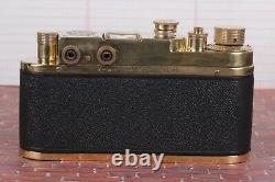 LEICA Vintage Camera Kriegsmarine +Leitz Elmar (3.5/50) Black Zorki Copy