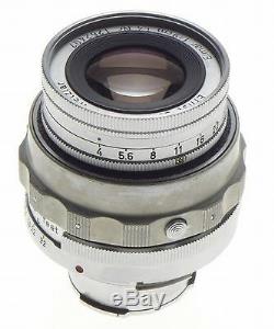 LEICA collapsible ELmar 14 f=9cm M mount camera lens Leitz 14/90mm chrome used