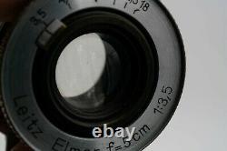 LEITZ ELMAR 5cm f3.5 m39 screw mount a vite vintage obiettivo lens 50mm leica