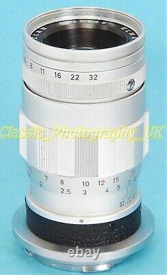 LEITZ Elmar-M 14/90mm LEICA M 3-Element Lens for Leica M9 M8 M7 M6 M3 Leica CL