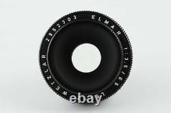 LEITZ Elmar-V 3.5/65mm black 11162 Leica SHP 68183