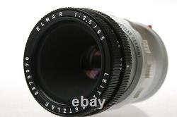 LEITZ LEICA 65mm Elmar Macro Lens 3.5/65 BLACK withOTZFO Focus Mount M / Visoflex