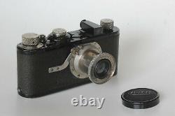 LEITZ LEICA I Model A with Elmar 50mm 3.5 lens. All original from 1930 VERY NICE