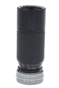 LEITZ Leica VARIO-ELMAR-R 14.5 / 75-200mm Lens No. 2939063, c-1978