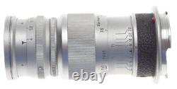 LEITZ M BAYONET MOUNT ELMAR 14 f=9cm LEICA CAMERA LENS 14/90mm CHROME VERSION