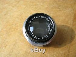 Leica 105mm Mountain Elmar f/6.3 10.5cm Lens 1933 EXC+++/Mint-