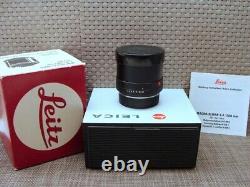 Leica 11230 Leitz Macro-Elmar-R 14/100 mm Lens 1a condition/boxed original packaging