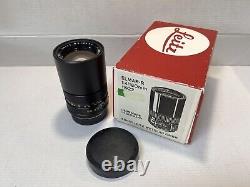 Leica 11922-Leitz Elmar-R 14/180 mm Very Good/Collectible! Original box