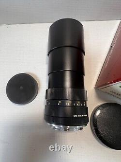 Leica 11922-Leitz Elmar-R 14/180 mm Very Good/Collectible! Original box