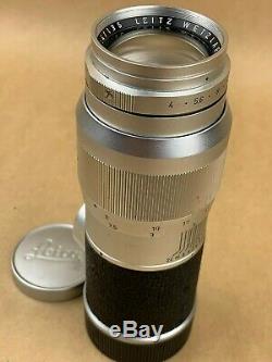 Leica 135mm f/4 Elmar M Mount Leitz Wetzlar Lens made in germany Nice Glass