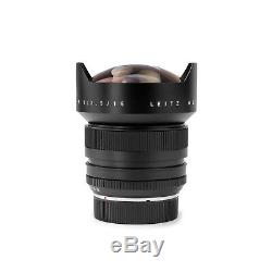Leica 15mm f/3.5 Super-Elmar-R 3-cam Leitz Lens MINT