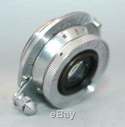 Leica 35mm f3.5 Elmar Leitz 3.5cm screw mount lens Rare Ex++