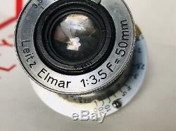 Leica 50mm F3.5 Collapsible Lens Leitz Wetzlar Germany m39 LTM Screw Mount 5cm