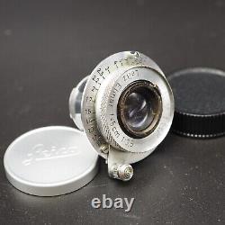Leica 5cm 50mm Elmar 13.5 Lens 1947 LTM Germany fits L39 mount camera IIIF etc