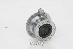 Leica 5cm (50mm) f3.5 Leitz Elmar Collapsible LTM M39 Lens #045