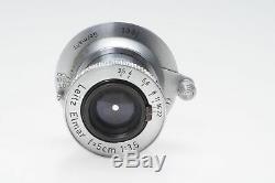 Leica 5cm (50mm) f3.5 Leitz Elmar Collapsible LTM M39 Lens #922
