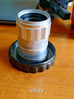Leica 65mm f3,5 Elmar lens for Visoflex (Black) Boxed with M focusing mount