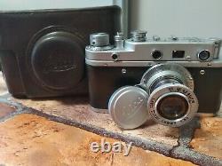 Leica BERLIN olympic Leitz Elmar lens (copy zorki c) ideal condition