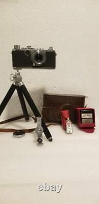 Leica C1 1C camera Leitz Elmar lens Rangefinder tripod light meter self timer