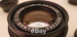 Leica CL Lens Set Leitz Wetzlar Summicron-C 2/40 Elmar-C 4/90