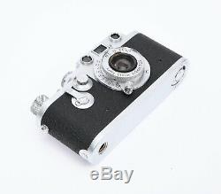 Leica DBP Ernst Leitz GMBH Wetzlar Camera with Leitz Elmar f=5cm 13.5 Lens