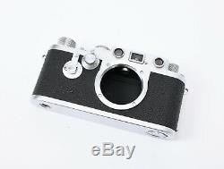 Leica DBP Ernst Leitz GMBH Wetzlar Camera with Leitz Elmar f=5cm 13.5 Lens