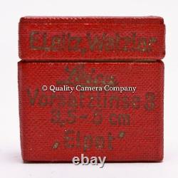 Leica ELPET (3) VINTAGE CLOSE-UP LENS f/50MM ELMAR LEITZ'BEOOY' EXCELLENT