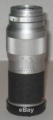 Leica Elmar 135mm f/4 Leitz Wetzlar Silver M mount