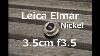 Leica Elmar 3 5cm F3 5