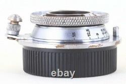 Leica Elmar 35mm 3.5cm F/3.5 Lens LTM L39 LEITZ from Japan 245122 AS-IS
