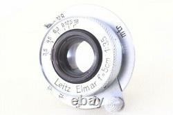 Leica Elmar 50mm 5cm F/3.5 Lens LTM L39 LEITZ from Japan 293133 Exc+++