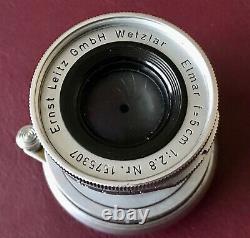 Leica Elmar 50mm F2.8 Collapsible Lens M' Bayonet Fit Leitz Wetzlar Germany