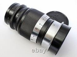 Leica Elmar 9cm F4 Telephoto Prime Lens L39 Leitz Excellent from Japan F/S