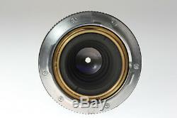 Leica Elmar M 12,8 /50 mm E39 black finish für Leica M mount No. 3781900