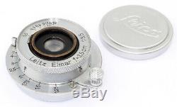 Leica Elmar f=3,5cm 13,5 Nr. 138639 Leitz COMPLETE & TOP original CONDITION