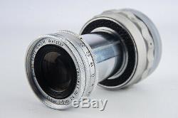 Leica Ernst Leitz GmbH Wetzlar Elmar 9cm 90mm f/4 Collapsible Lens M Mount V19