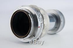 Leica Ernst Leitz GmbH Wetzlar Elmar 9cm 90mm f/4 Collapsible Lens M Mount V19